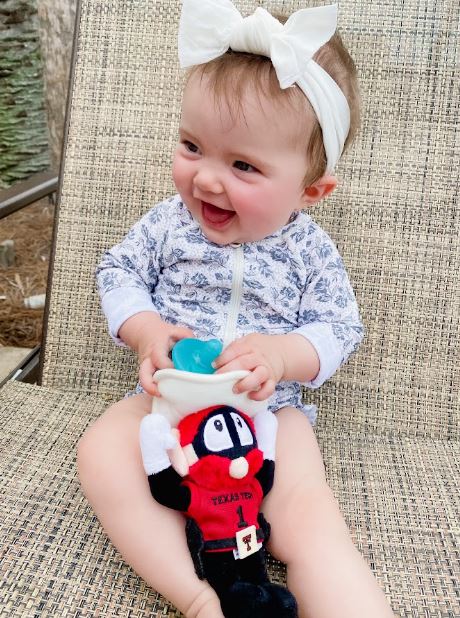 Texas Tech Baby Gift Pacifier