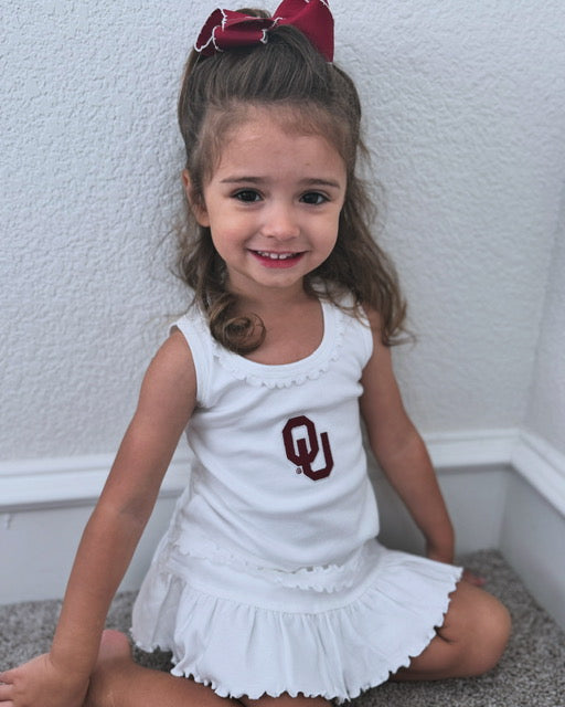 University of Oklahoma Toddler Dress