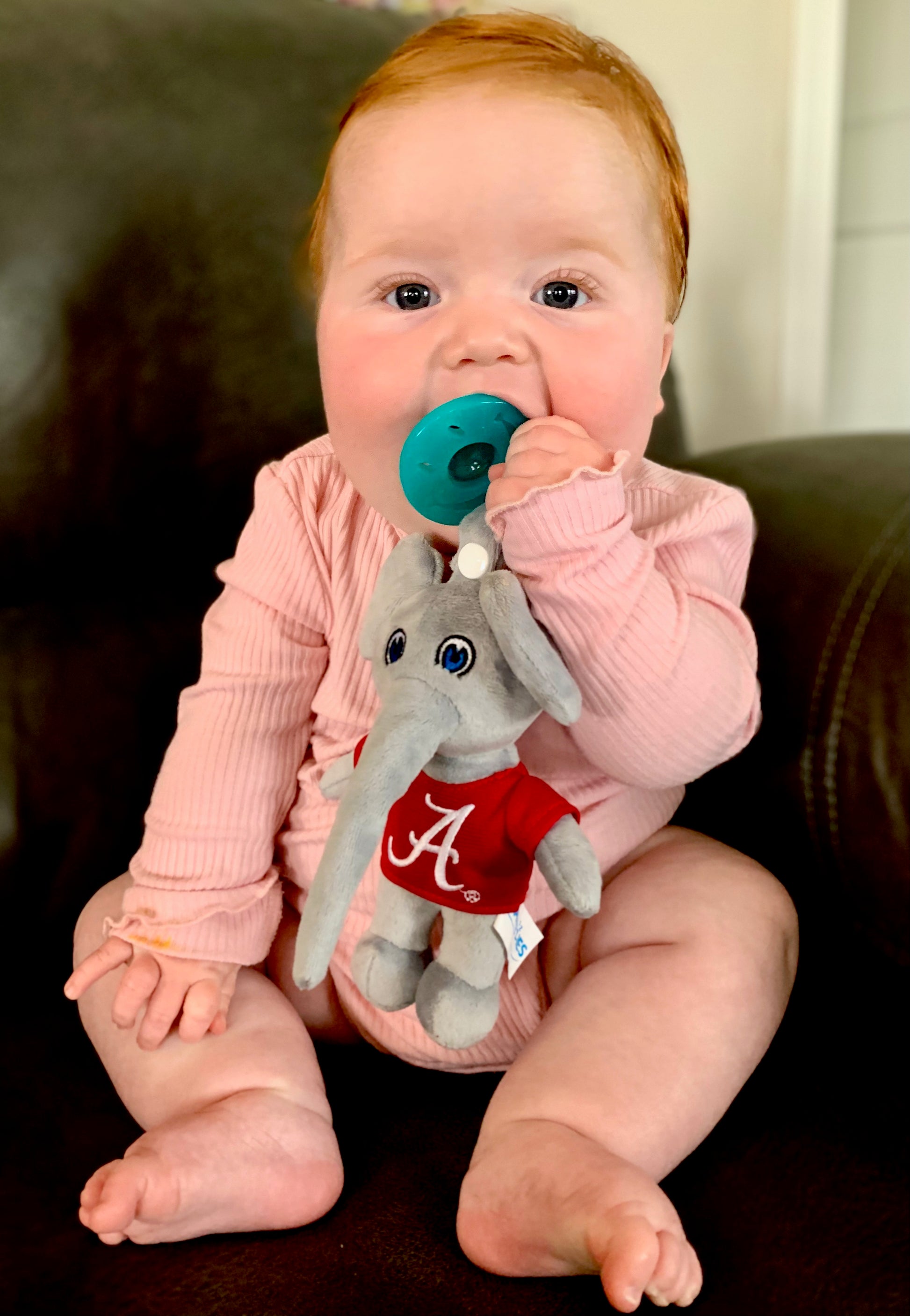 University of Alabama Plush Toy Pacifier