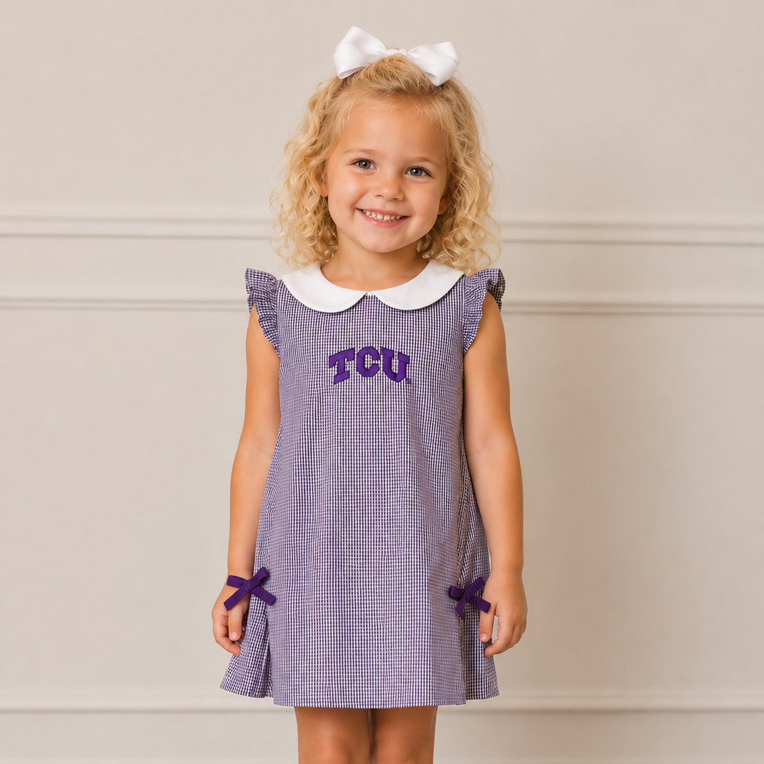 TCU Toddler Girls Dress
