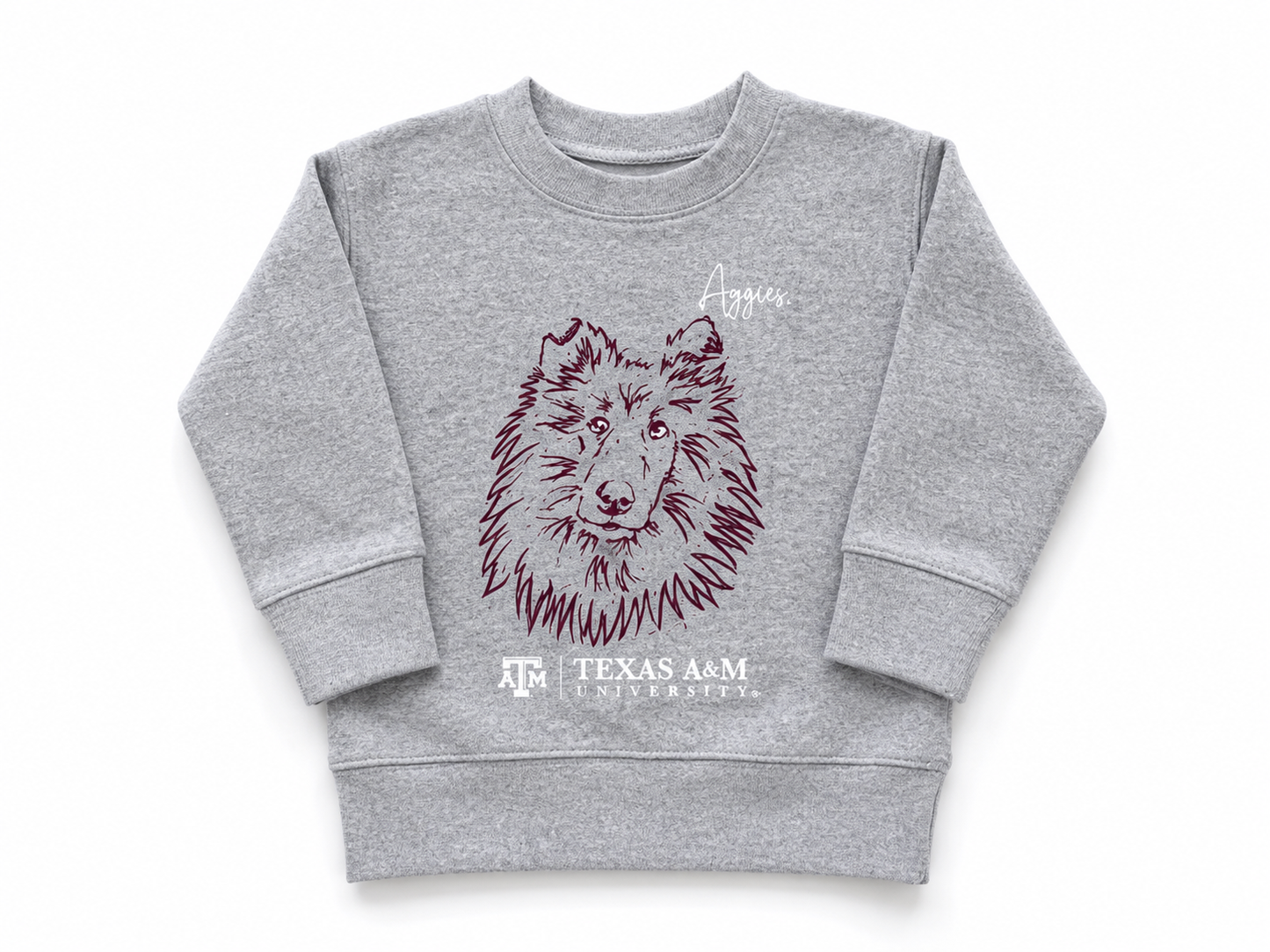 Kids Aggie Gray Sweatshirt