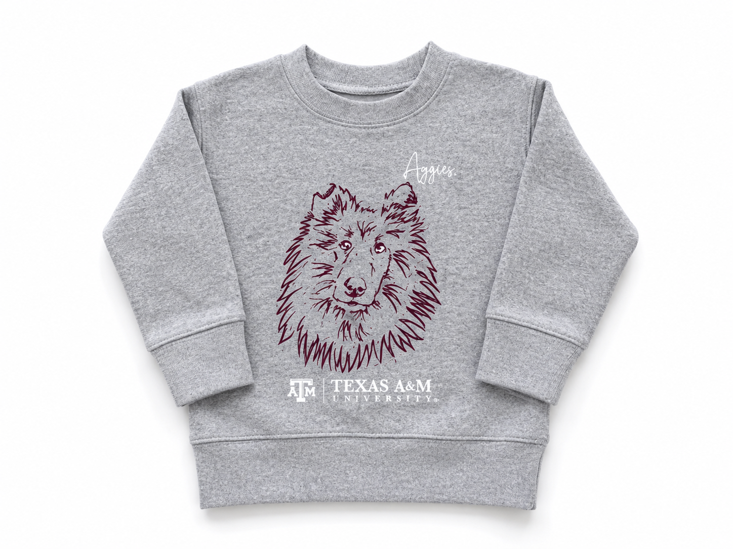 Kids Aggie Gray Sweatshirt