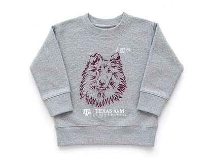 Kids Aggie Gray Sweatshirt