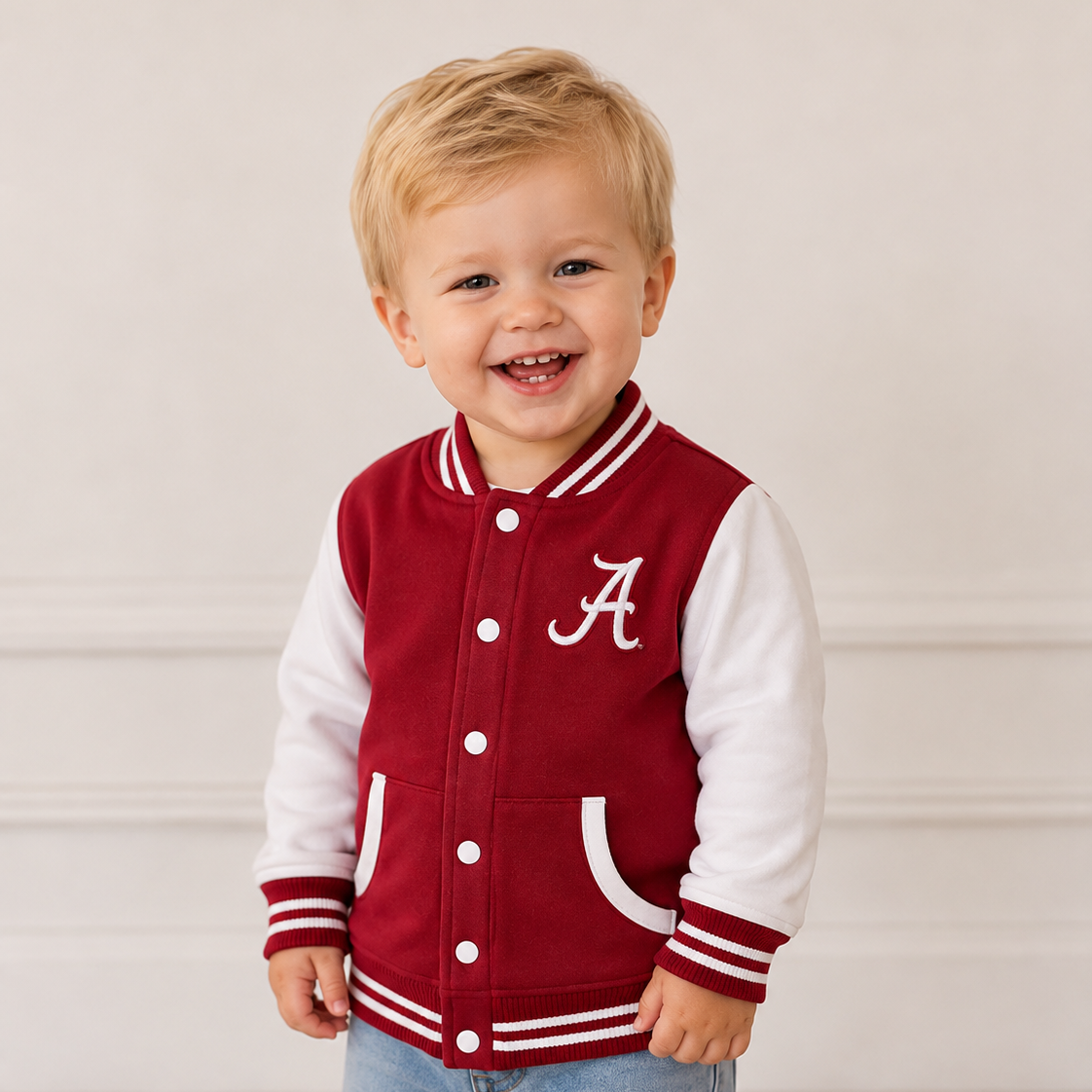 Alabama Crimson Children's Jacket