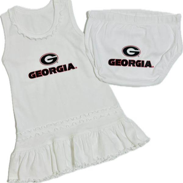 University of Georgia Toddler Dress