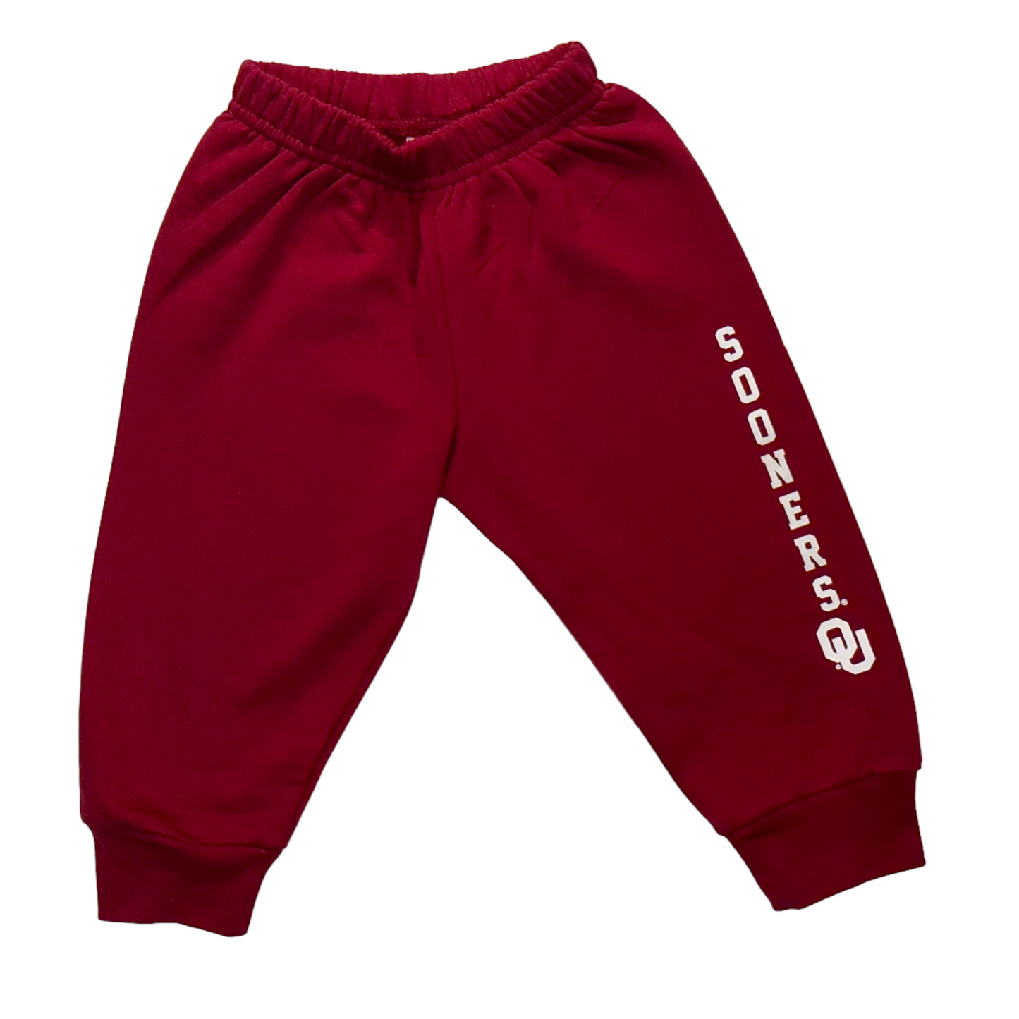 Oklahoma Sooners infant crimson pants