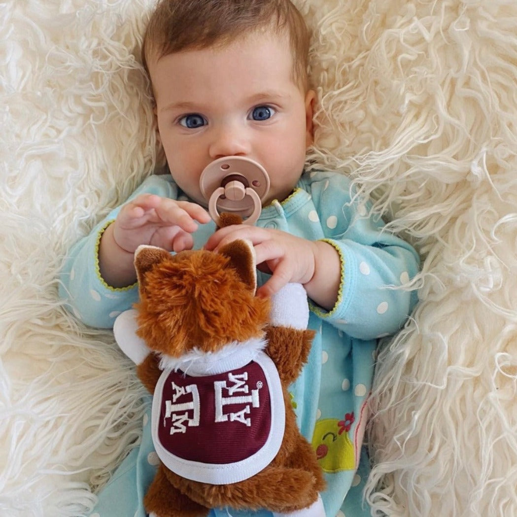 Texas A&M Baby Pacifier and Toy