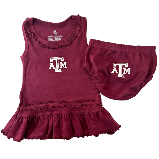 Texas A&M Baby and Kids Dress